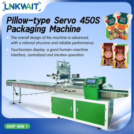LinkWait:Pillow-type Servo 450S Packaging Machine