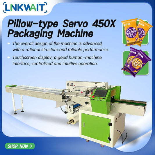 LinkWait: Pillow-type Servo 450X Packaging Machine