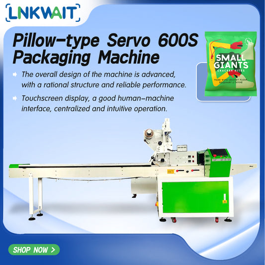 LinkWait: Pillow-type Servo 600S Packaging Machine