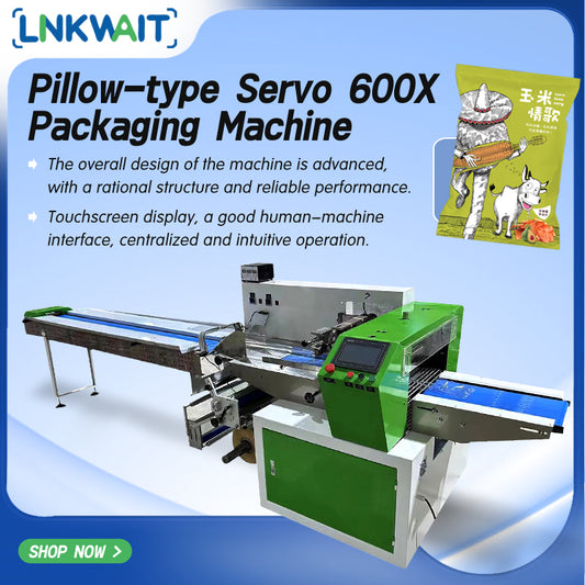 LinkWait:Pillow-type Servo 600X Packaging Machine
